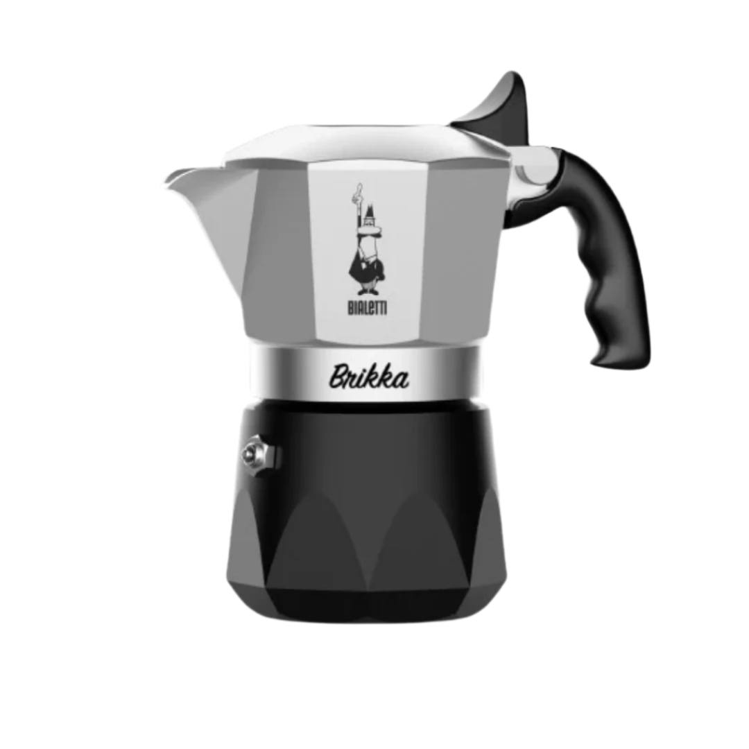 Bialetti Brikka New Cups Aluminium Stovetop Coffee Maker 7327