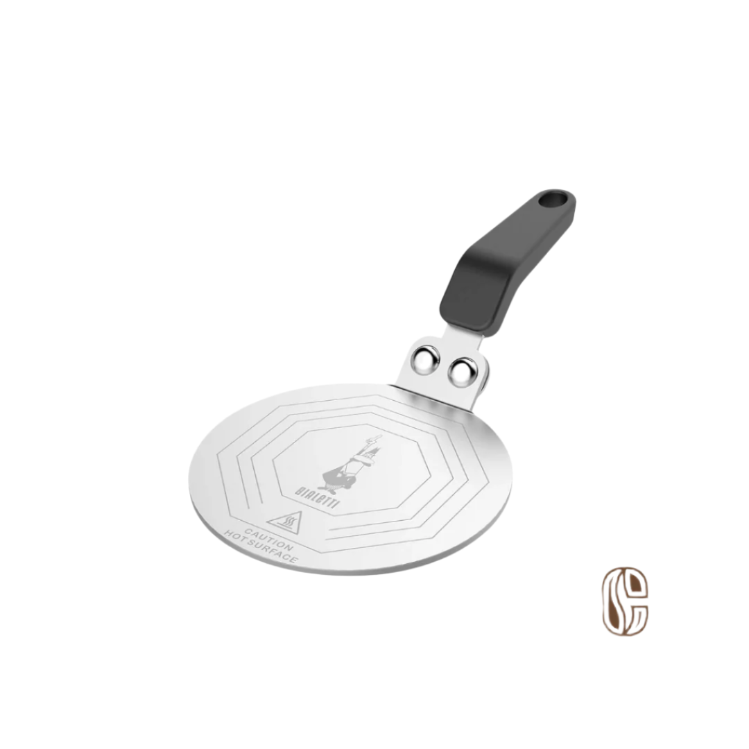 Bialetti Stainless Steel Induction Plate, Adapter for non induction compatible Moka Pot