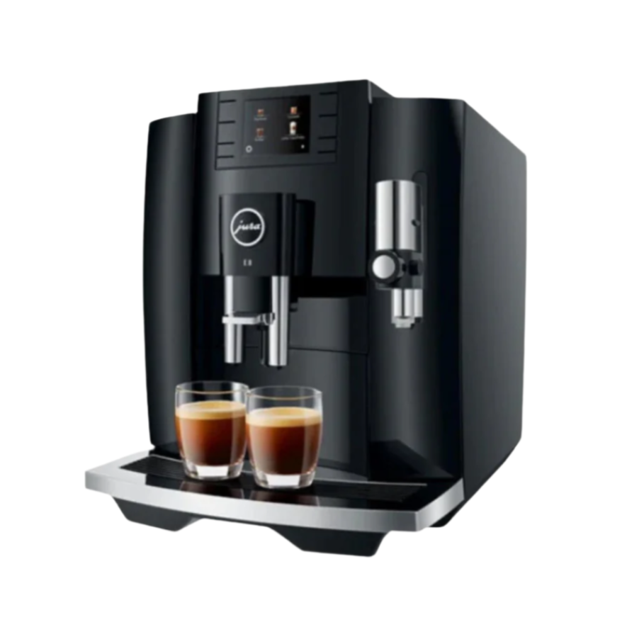 Jura E8 Piano Black Fully Automatic Coffee Machine