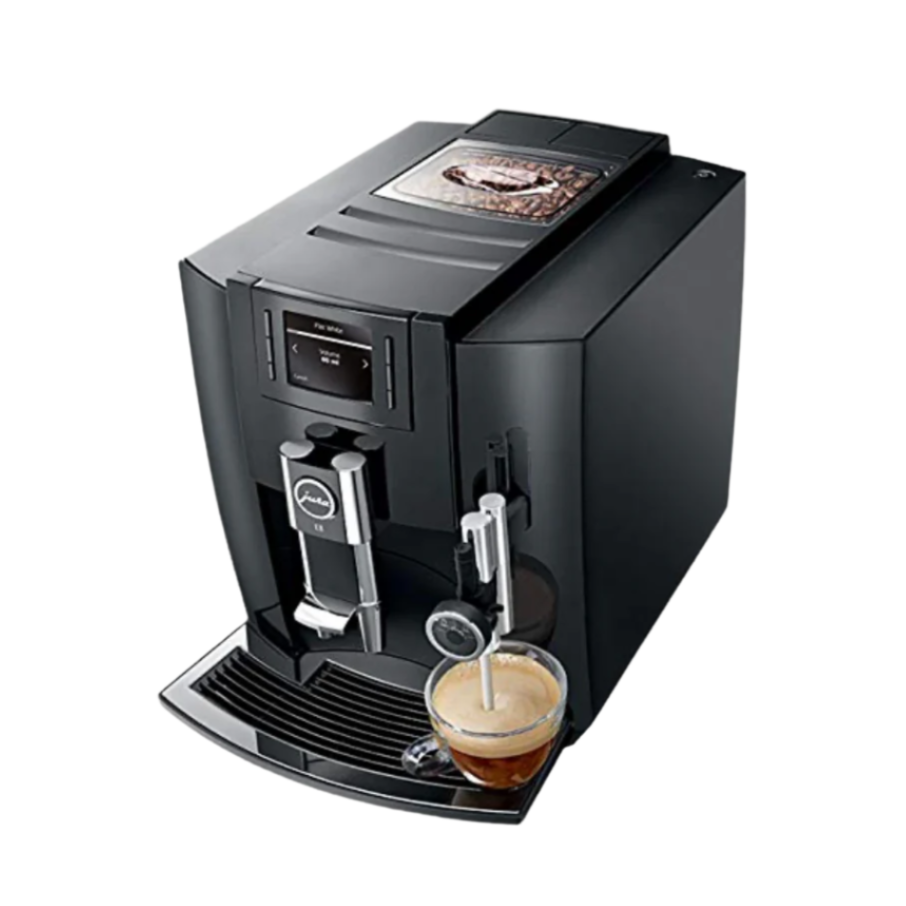 Jura E8 Piano Black Fully Automatic Coffee Machine