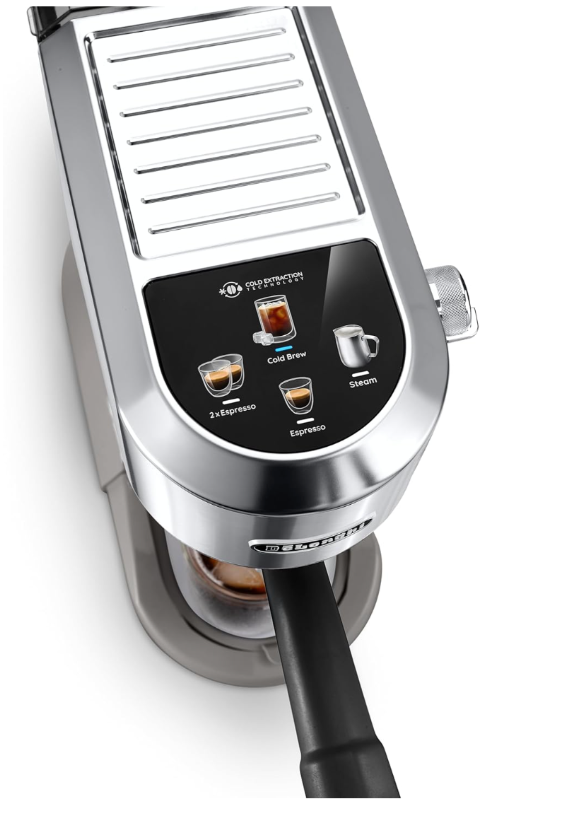 DeLonghi Dedica Duo EC890 1GR Espresso Machine with Cold Brew