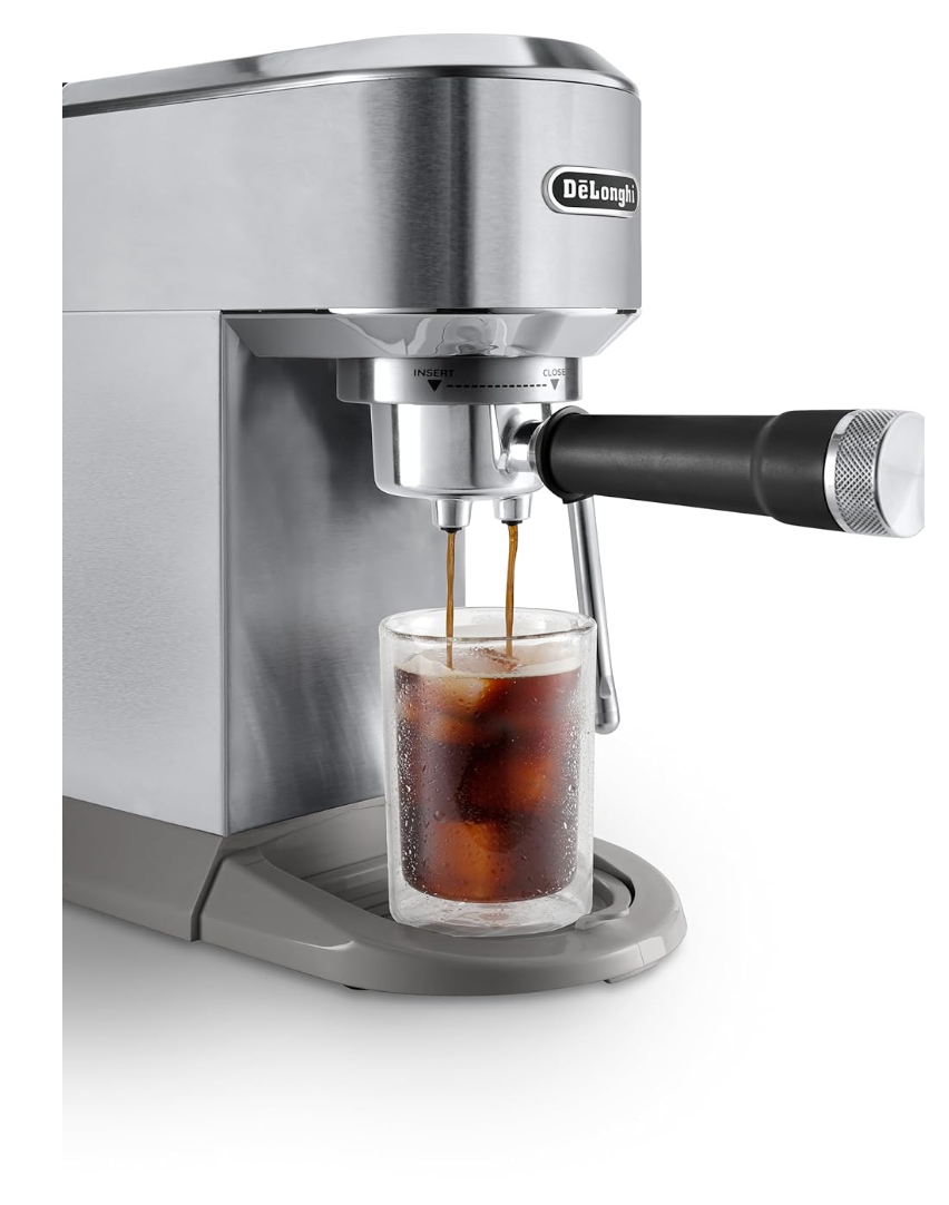 DeLonghi Dedica Duo EC890 1GR Espresso Machine with Cold Brew