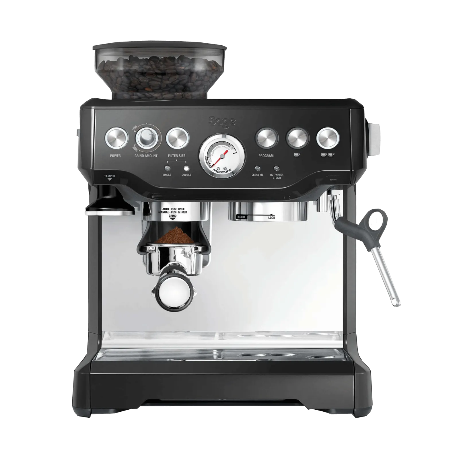 s*w様 Breville BES870X エスプレッソマシン 家庭用 エスプレッソマシン ブレビル社 豆挽き付 シングルボイラー コーヒーメーカー・エスプレッソマシン