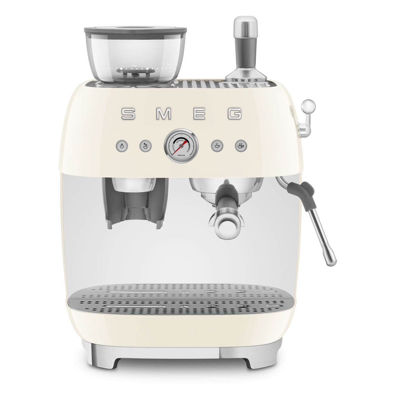 SMEG EGF03 Bean-to-Cup Espresso Machine with Grinder | Caffena Coffee