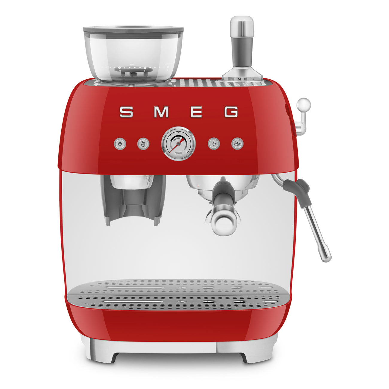 SMEG EGF03 Bean-to-Cup Espresso Machine with Grinder | Caffena Coffee