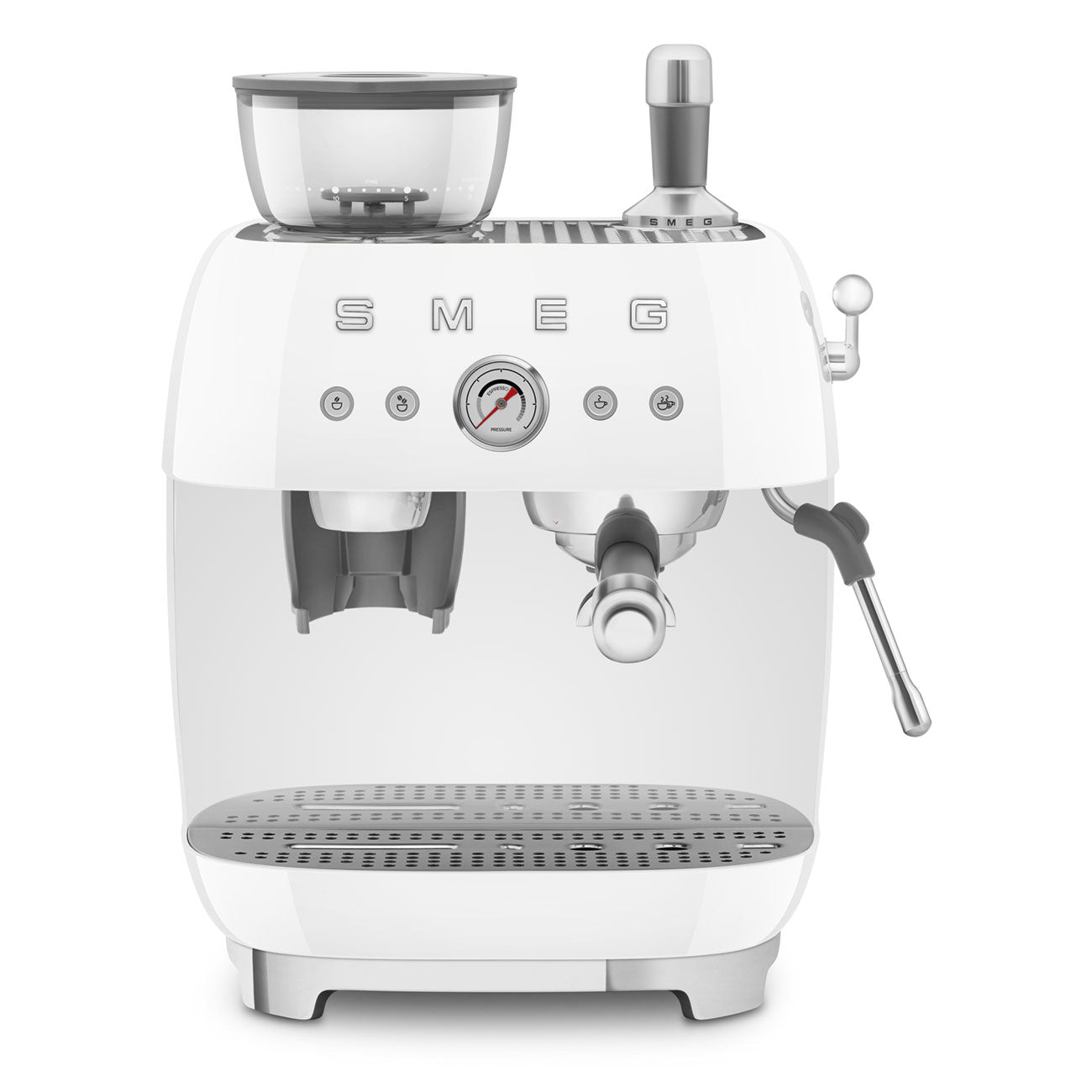 SMEG EGF03 Bean-to-Cup Espresso Machine with Grinder | Caffena Coffee