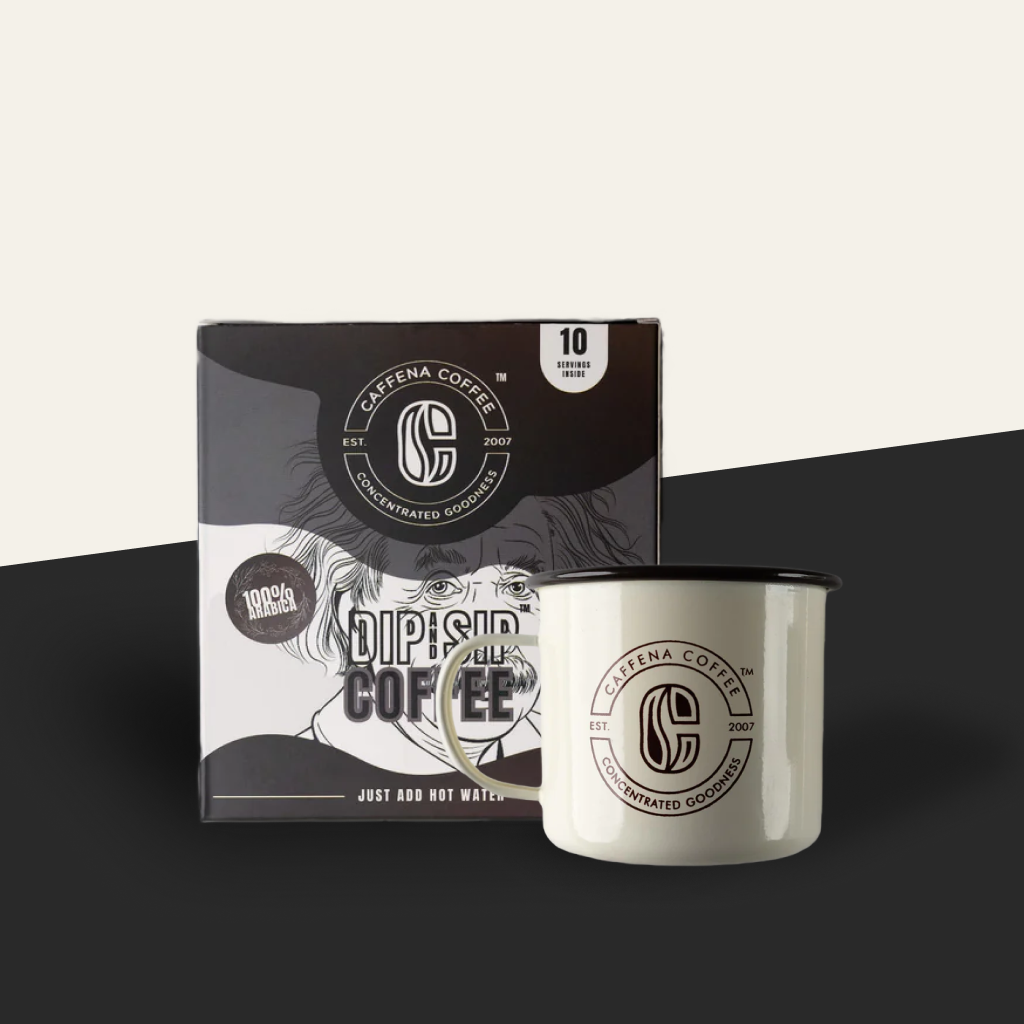 Einstein Dip Bags & Enamel Mug Assorted Kit