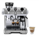 Front view of DeLonghi La Specialista Maestro EC9885M Espresso Coffee Machine with dual espresso shot