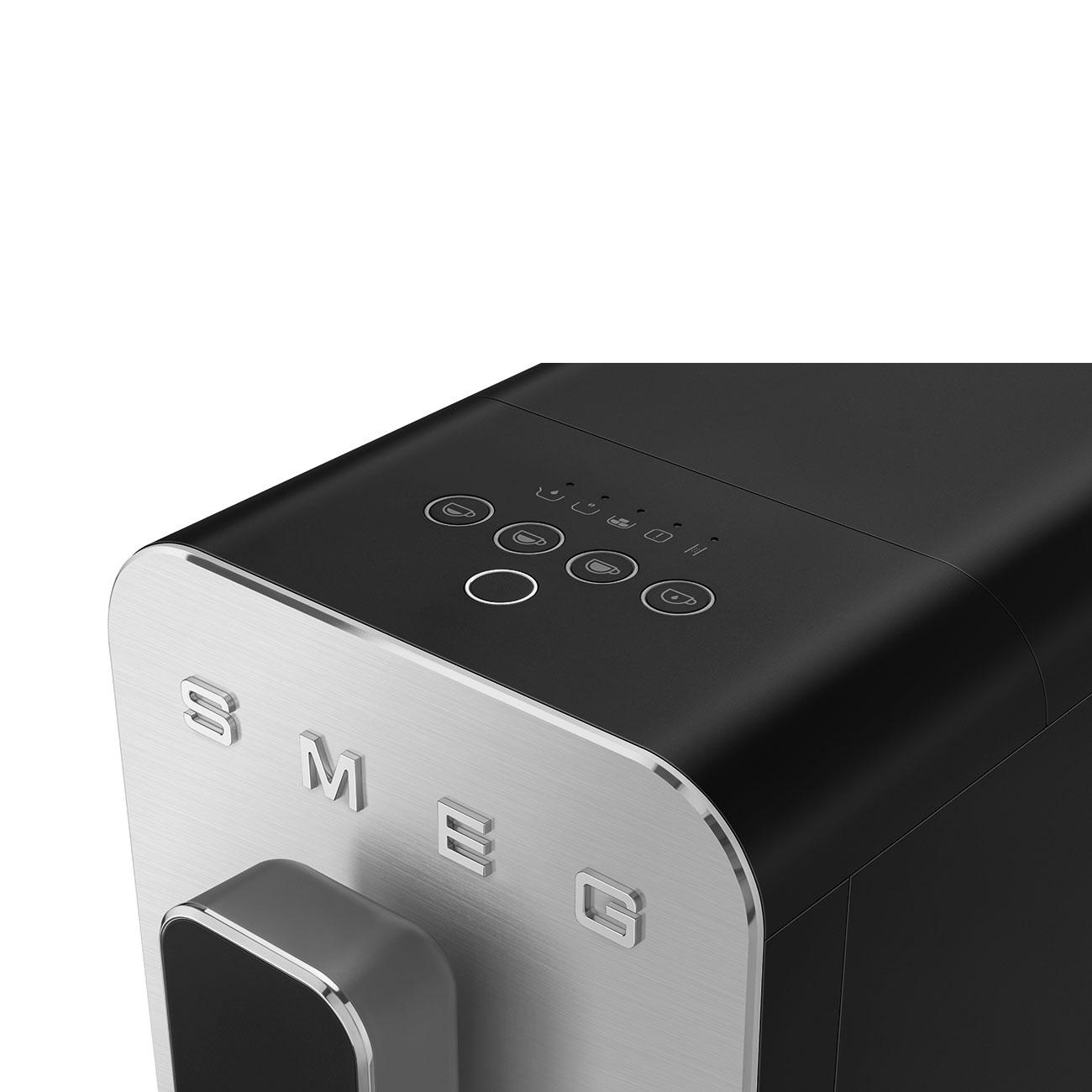 SMEG BCC11 Automatic Coffee Machine with Built-in Grinder | 19-Bar Bean-to-Cup Espresso Machine | Caffena Coffee