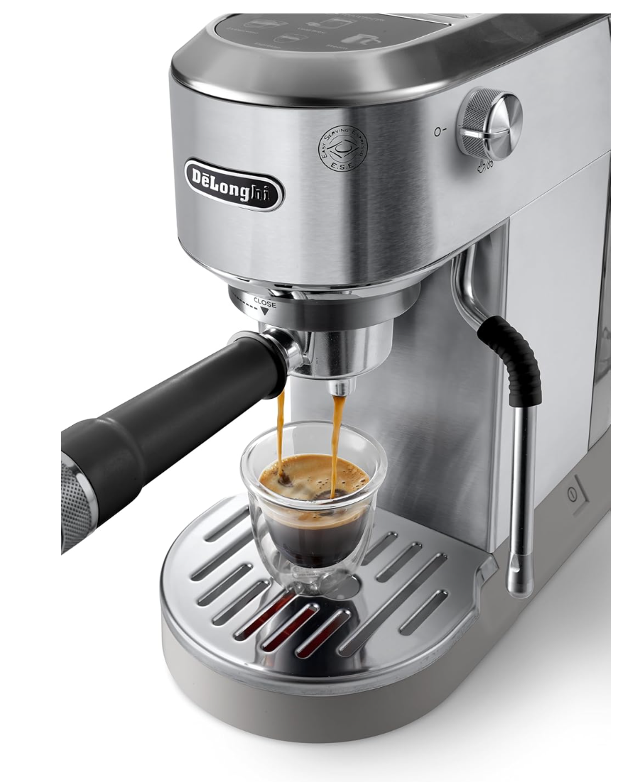 DeLonghi Dedica Duo EC890 1GR Espresso Machine with Cold Brew