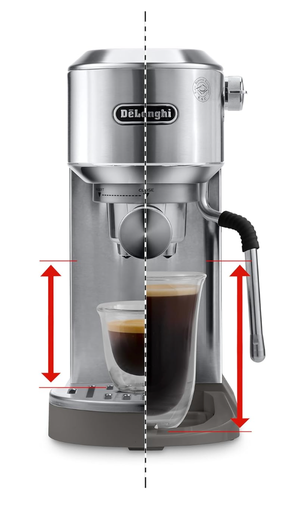 DeLonghi Dedica Duo EC890 1GR Espresso Machine with Cold Brew