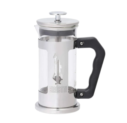 Bialetti Preziosa French Press - Stainless Steel Silver | Caffena