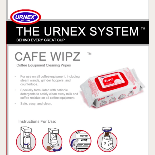 Urnex Wipz - Cleaning Wipes